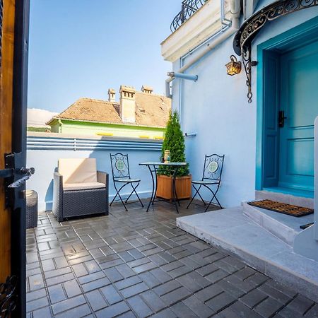Апартаменти Blue House Citadel Elite Сігішоара Екстер'єр фото
