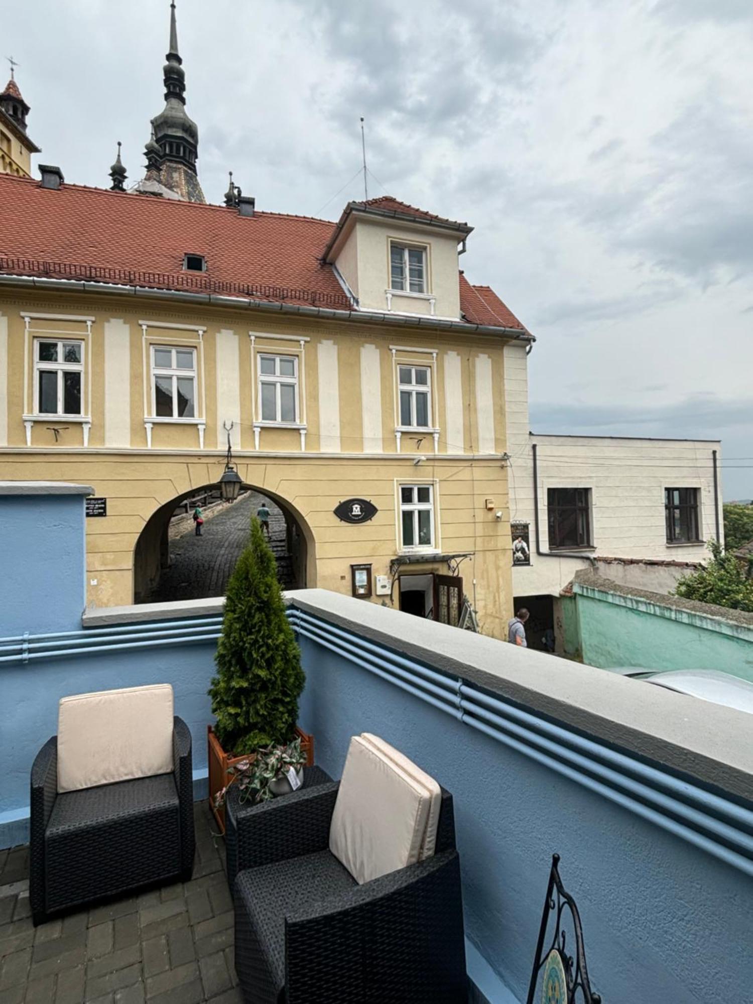 Апартаменти Blue House Citadel Elite Сігішоара Екстер'єр фото
