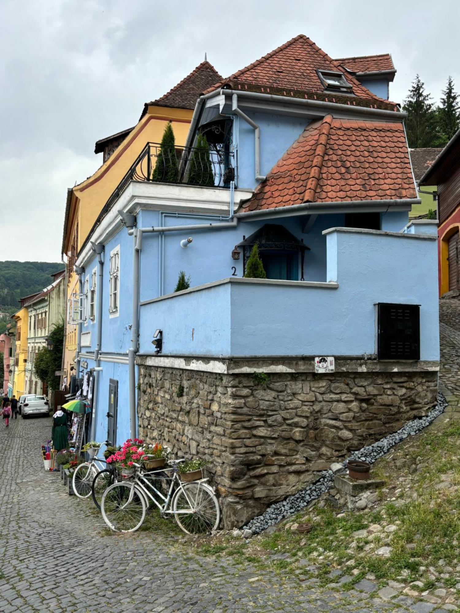 Апартаменти Blue House Citadel Elite Сігішоара Екстер'єр фото